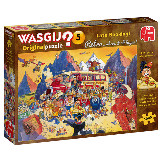 Original 5 Late Booking ! Retro Wasgij 25007 Casse-tête 1000 morceaux