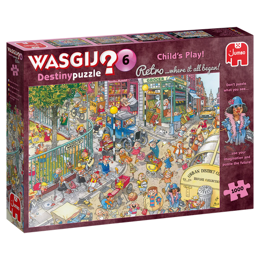 Destiny 6 Jeux d'enfants ! Child's Play ! Wasgij  01958 25015 Casse-tête 1000 morceaux