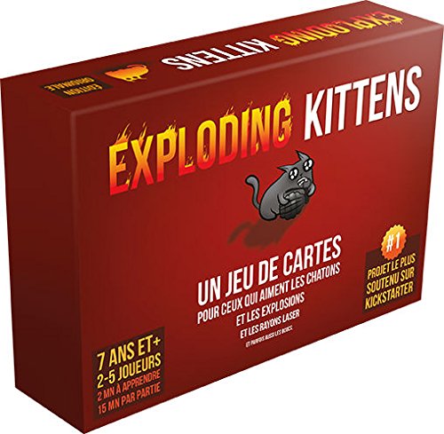 Exploding Kittens Un jeu de cartes explosif ! Jeu 7 ans et +