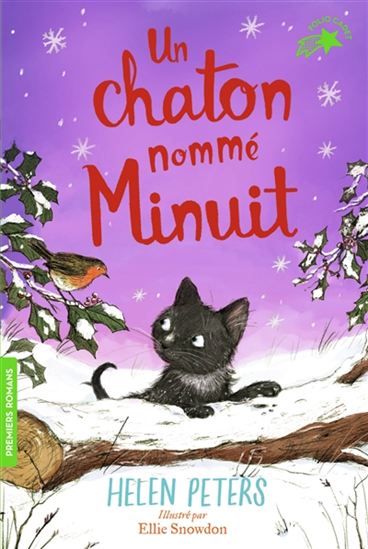 PETERS, Helen : Jasmine l'apprentie vétérinaire T3 Un chaton nommé Minuit GALLIMARD 9782075107181