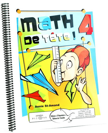 ST-AMAND, Annie : Math de tête!, Niveau 4 ENVOLÉE 2894534655