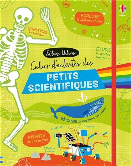 Cahier d'activités des petits scientifiques USBORNE 9781474962070