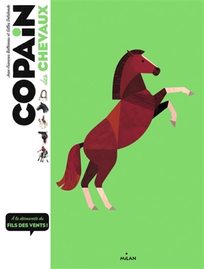 Copain des chevaux : à la découverte des fils du vent MILAN 9782408015763