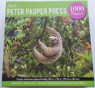 Sloth, Peter Pauper Press Casse-tête 1000 morceaux 9781441329295
