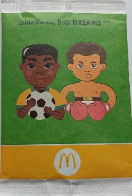 Pelé et Mohamer Ali, Little People Big Dreams, McDonald
