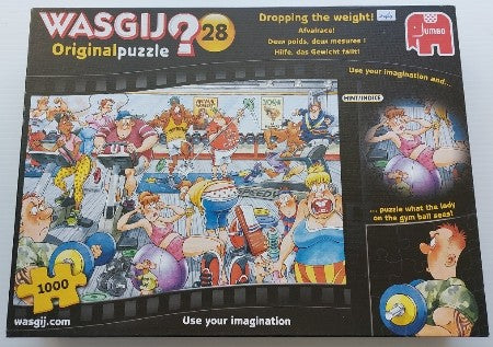 Original 28 Deux poids, deux mesures Wasgij 19156 JUMBO Casse-tête 1000 morceaux