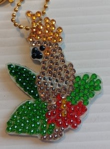 04 oiseau porte-clés, bird keychain