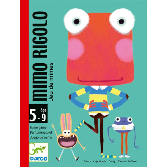 Mimo Rigolo Jeu de mimes DJECO DJ05138 Jeu 5 ans et plus