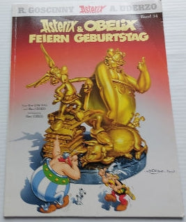 GOSCINNY UDERZO: Astérix & Obelix T34 Feiern Geburtstag ALBERT RENÉ