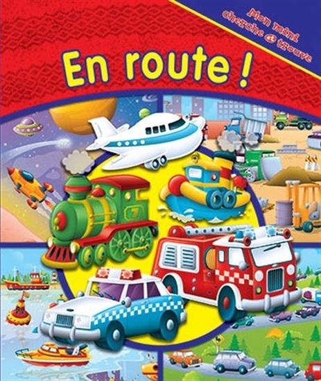 Mon mini Cherche et trouve : En route! Presses Aventure 9782897518035