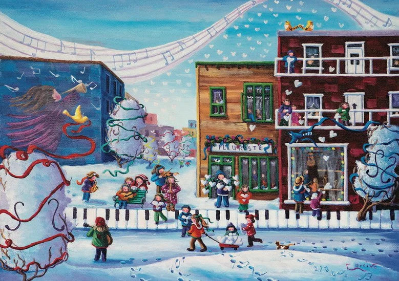 CORRIVO Un don du coeur 670312 Casse-tête Trefl 1000 morceaux