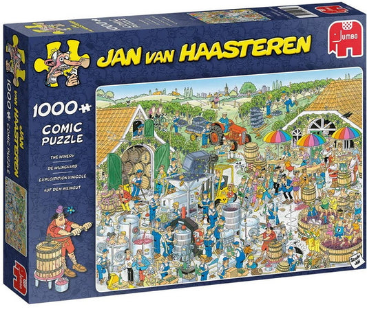 Exploitation vinicole Jan Van Haasteren JUMBO 19095 Casse-tête 1000 morceaux