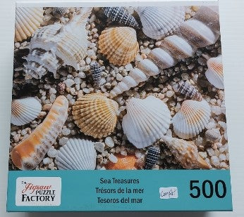 Trésors de la mer / Sea Treasures JIGSAW FACTORY Casse-tête 500 morceaux