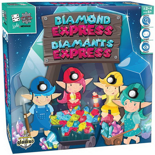 Diamants express Gladius  GLA3130 Jeux 6 ans +