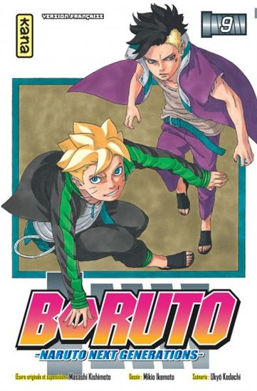 KODACHI IKEMOTO, T9 Boruto : Naruto next generations KANA 9782505080671