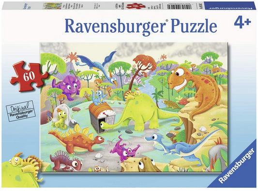 Le voyage des dinosaures 095162 Ravensburger Casse-tête 60 morceaux