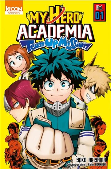 YOKO AKIYAMA T1 Team Uo Mission My Hero Academia KI-OON 9791032707081