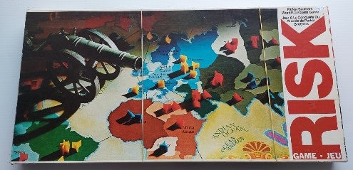 Risk Jeu de la conquête du monde 1975 Parker Brothers Jeux 10 ans et plus