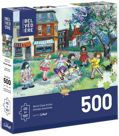 PAQUIN, Pauline: la corde à sauter Trefl 670664 Casse-tête 500 morceaux
