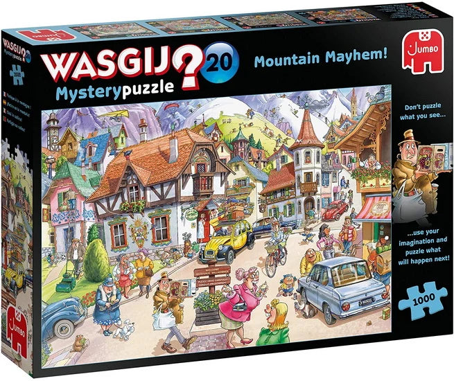 Mystery 20 Mountain Mayhem! Wasgij 25002 JUMBO Casse-tête 1000 morceaux