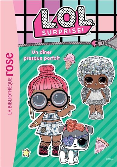 LOL Surprise T12 Un dîner presque parfait BIBLIO ROSE 9782017130994