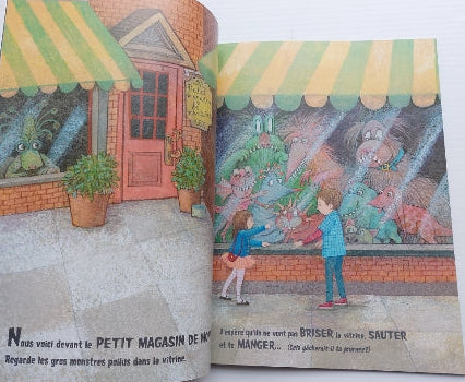 STINE BROWN : Le petit magasin de monstres SCHOLASTIC 9781443147545