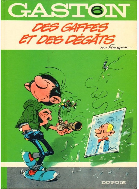 FRANQUIN : Gaston T6 Des gaffes et des dégâts DUPUIS 9782800100883