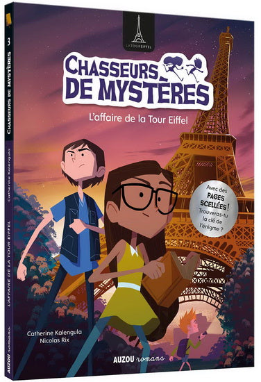 KALENGULA RIX : Chasseurs de mystères T3 L'affaire de la tour Eiffel Auzou  9782733883075