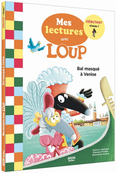 LALLEMAND : Bal masqué à Venise, Mes premières lectures avec Loup N1 AUZOU 9782898241697