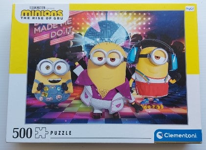 Minions The Rise of Gru Clementoni 35081 Casse-tête 500 morceaux