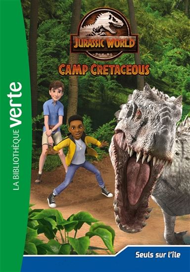 Jurassic World T4 Seuls sur l'île, Biblio verte 9782017132127