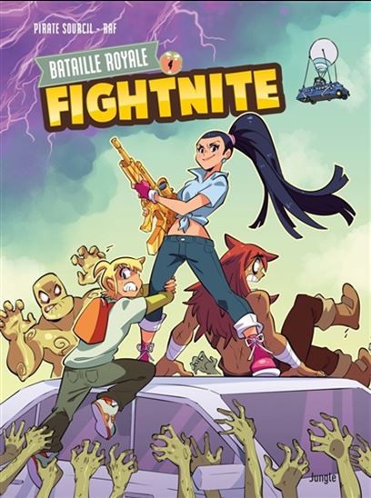 SOURCIL RAF, Fightnite : bataille royale T4  Les mutants JUNGLE 9782822234092