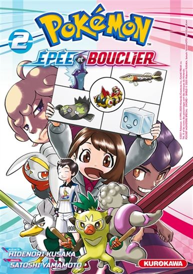 KUSAKA YAMAMOTO : Pokémon T2 Épée et bouclier KUROKAWA 9782380711530