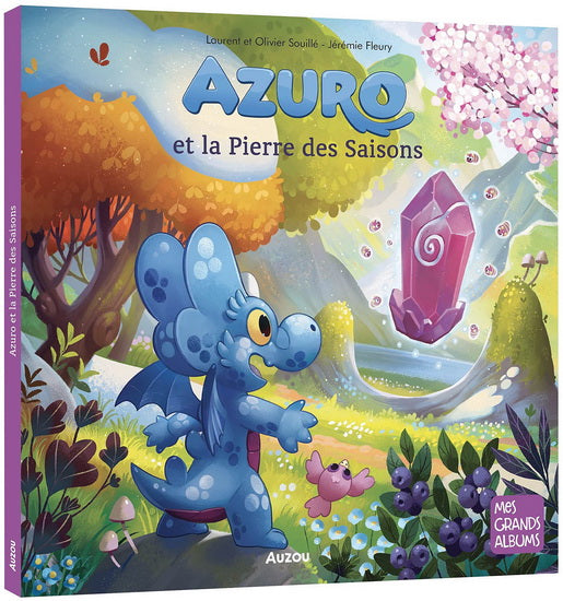 SOUILLÉ FLEURY Azuro et la pierre des quatre saisons AUZOU 9782733898581