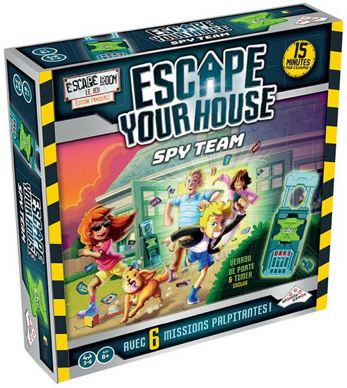 Escape your house, escape room le jeu RIVIERA GAMES 260721 Jeux 8 ans +