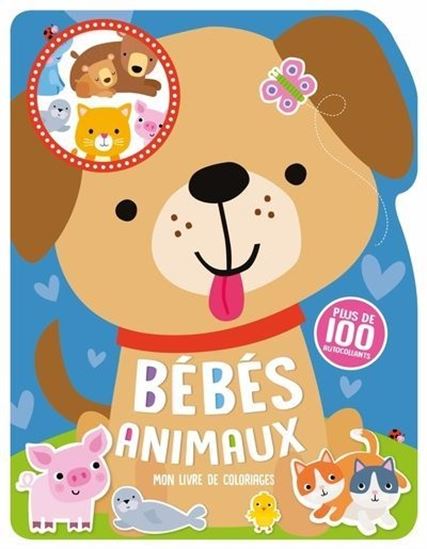 Les Bébés animaux, Mon livre de coloriage, PETITS GÉNIES 9781773882802