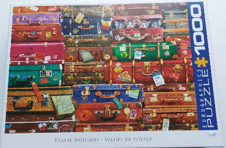 Valises de voyage Eurographics 2147905 Casse-tête 1000 morceaux