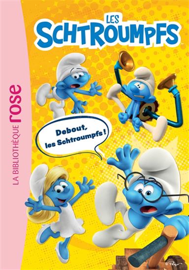 PEYO T4 Debout, les Schtroumpfs Les Schtroumpfs Biblio rose 9782017180159
