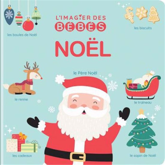 L'imagier des bébés: Noël CRACKBOOM 9782898024610