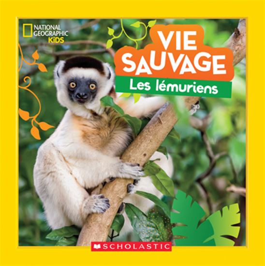 National Geographic Kids : Vie sauvage, les lémuriens SCHOLASTIC 9781443199704