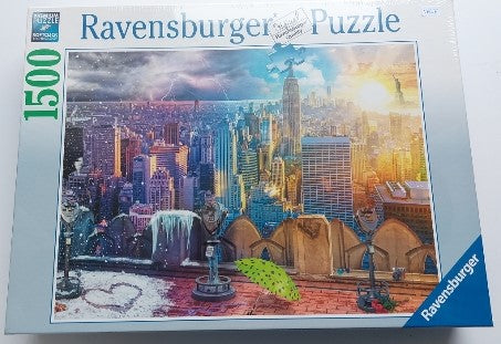 Les saisons à New York Ravensburger 160082 Casse-tête 1500 morceaux