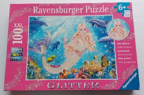 Monde sous-marin scintillant Ravensburger 136421 Casse-tête 100 morceaux