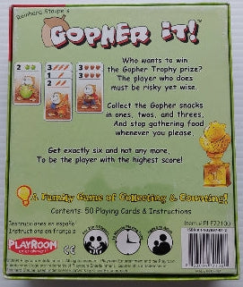 Gopher it! PLAYROOM Jeux 5 ans et plus