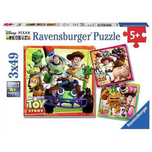 Histoire de Toy Story Disney Pixar Ravensburger 080380 Casse-tête 3 x 49 morceaux