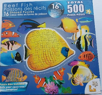 Poissons des récifs LAFAYETTE Casse-tête 500 morceaux