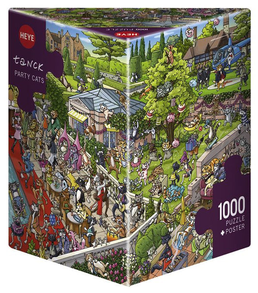 TANCK Party Cats Heye 29838 Casse-tête 1000 morceaux