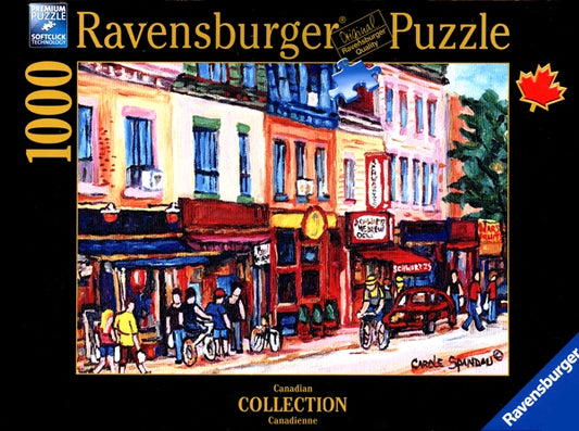 SPANDAU Rue St-Laurent Montréal Casse-tête 196241 Ravensburger 1000 morceaux