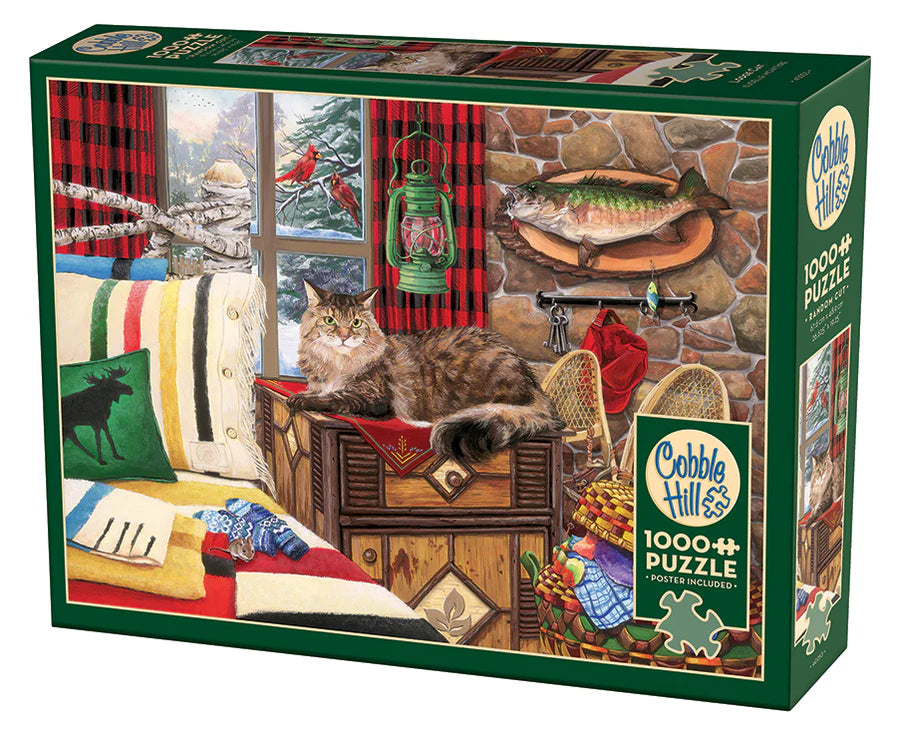 Chat au chalet Cobble Hill 80304 Casse-tête 1000 morceaux