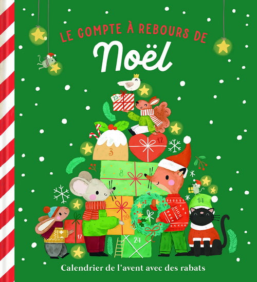 Le Compte à rebours de Noël : calendrier de l'Avent avec des rabats, TAM TAM 9789464549867
