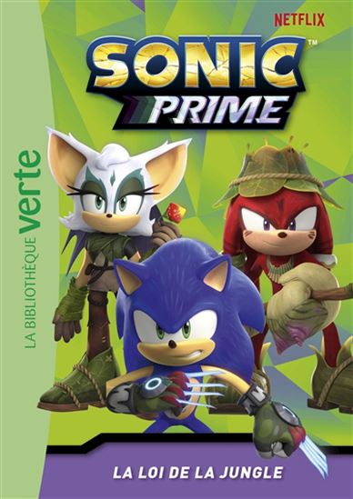 Sonic Prime T3 La Loi de la jungle, Biblio verte 9782017244981